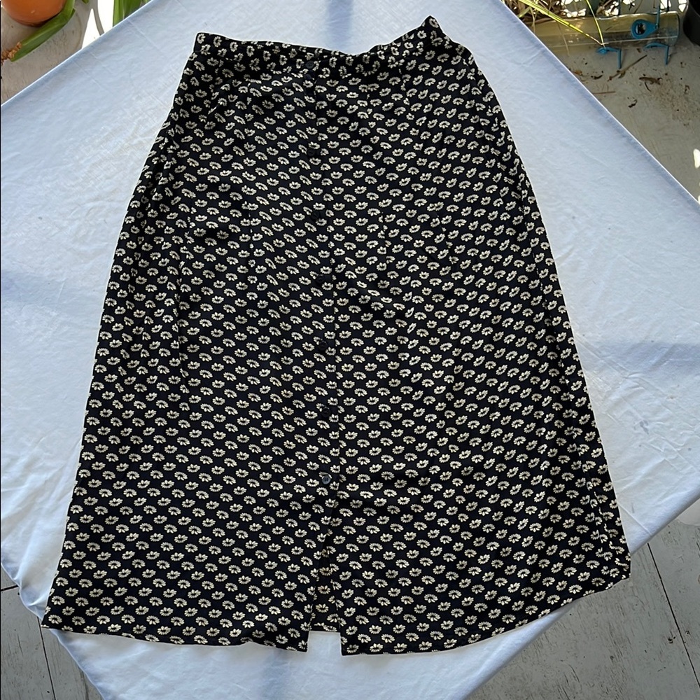 90s JH Collectibles Button Front Skirt Size 12